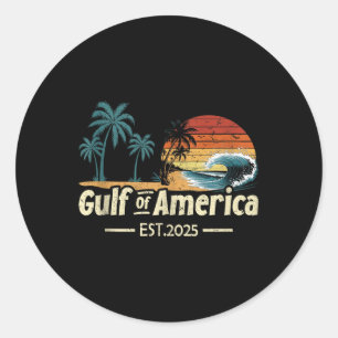 Adesivo Golfo De Bandeira Americano 2025