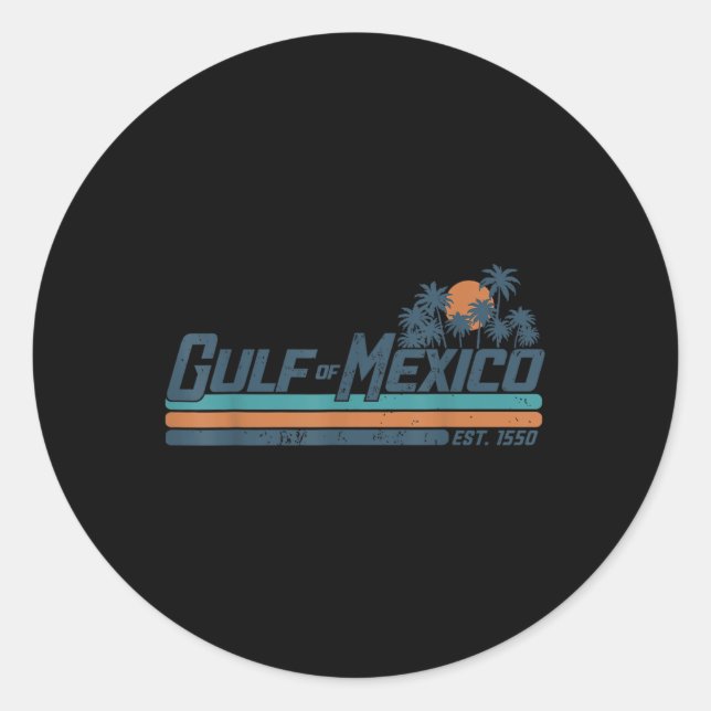 Adesivo Golfo do México  (Frente)
