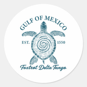 Adesivo Golfo Do México Foxtrots Deltas Tangos Golfo Do Mé