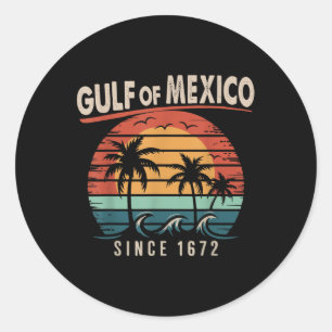 Adesivo Golfo Do México Vintage Shirt Golfo Do México Desd