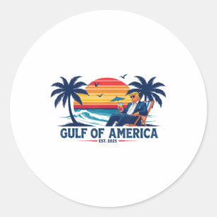 Adesivo Golfo Dos Estados Unidos Da América Est 2025 Engra