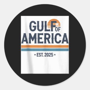 Adesivo Golfo Dos Eua América 2025 Vintage American Flag M