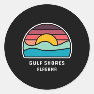 Adesivo Golfo nas margens do Alabama - Onda de Oceano Mini