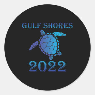 Adesivo Golfo Pérsico Alabama Break 2025 Tartaruga-do-mar