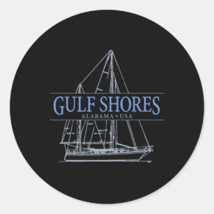 Adesivo Golfo Shores Alabama