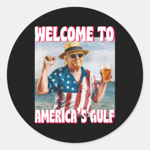 Adesivo Golfo Trump Do Funny Da América Dos Eua Golfo Do M