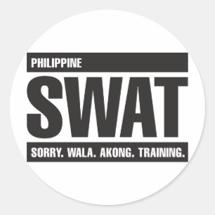 Adesivo GOLPE filipino - Tagalog - preto