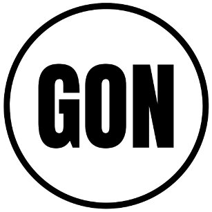 Adesivo GON - Groton/New London Classic Round Sticker