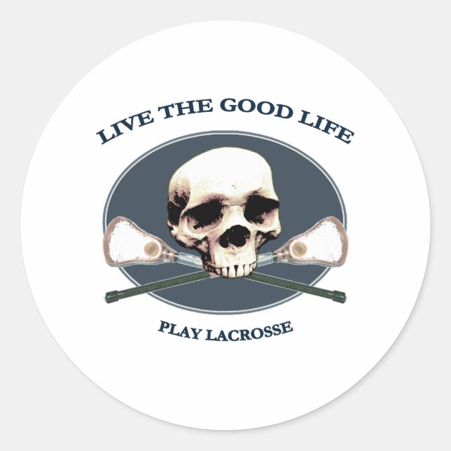 Adesivo Good Life Lacrosse (Frente)