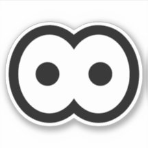 Goofy Cartoon Eyeball Vinyl