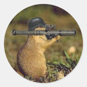 Adesivo Gopher do bazooka