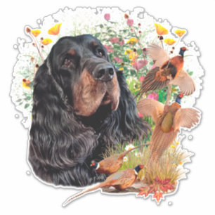 Adesivo Gordon Setter Tapeçaria Poster Acrílico Impress
