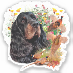 Adesivo Gordon Setter Tapeçaria Poster Acrílico Impressão 