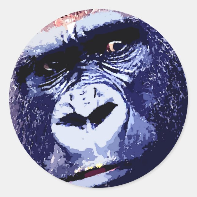 Adesivo Gorilla Face (Frente)