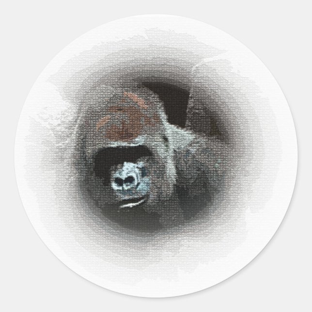 Adesivo Gorilla Portrait (Frente)