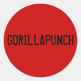 ADESIVO GORILLAPUNCH STICKER RED