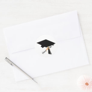 Adesivo Gorro de Graduação Diploma Turma de 2027 Graduação