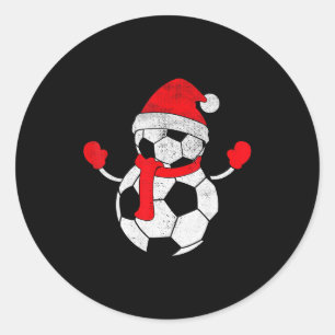 Adesivo Gorro de Papai Noel Vintage Engraçado Natal Boneco