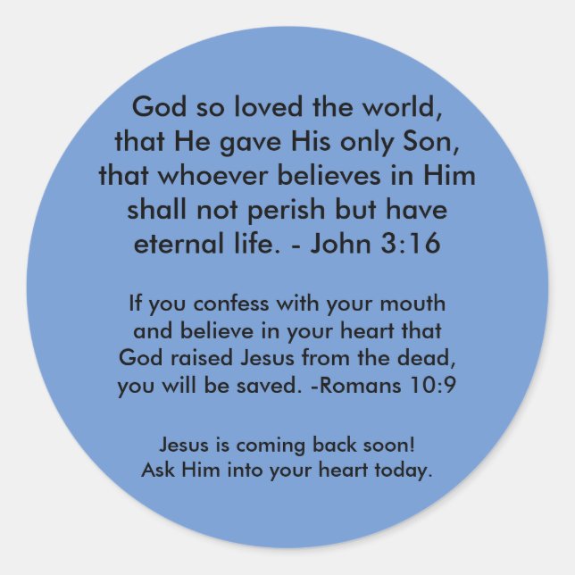 Adesivo Gospel Stickers (Frente)