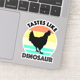 Adesivo Gosto De Dinossauro Engraçado Dinossauro Dinossau