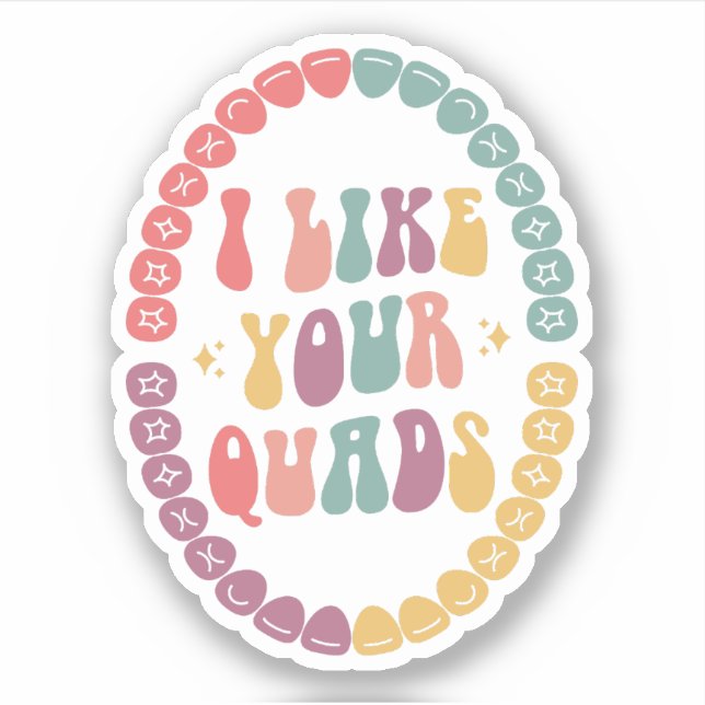 Adesivo Gosto Dos Seus Quadros, Higienista Dental, Dentist (Frente)