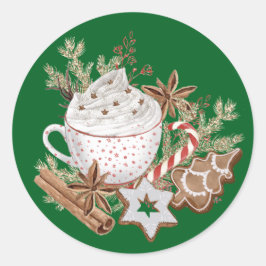 Adesivo Gostosuras de Natal Aconchegantes