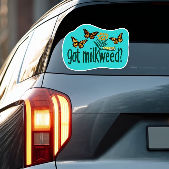 Adesivo GOT MILKWEED? Monarch Butterfly Caterpillar Plants (GOT MILKWEED? Monarch Butterfly Caterpillar Plants Sticker
)