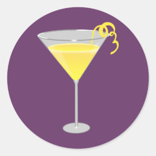 Adesivo Gota de limão