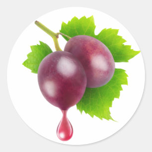 Adesivo Gota de vinho