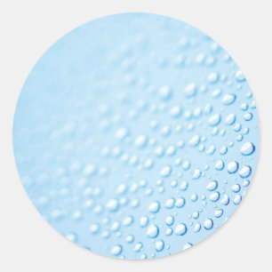 Adesivo Gotas de água chovem mágica Abstrato de verão