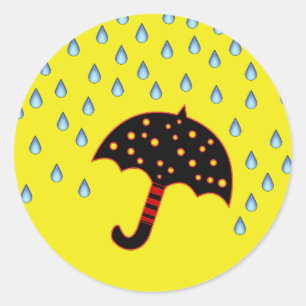 Adesivo gotas de chuva e vedações de invólucro guarda-c