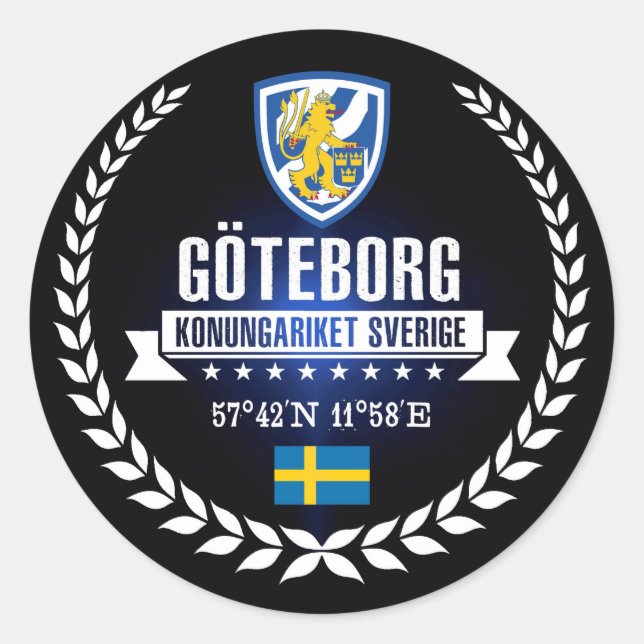 Adesivo Göteborg (Frente)