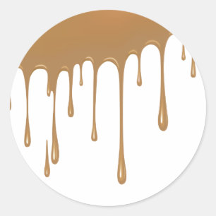 Adesivo Gotejamento do caramelo