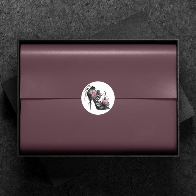 Adesivo Gothic Vogue | Rosa de Moda de Pastel Mudada Stile (Criador carregado)