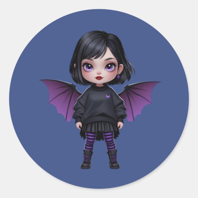 Adesivo Gótica Batgirl (Frente)