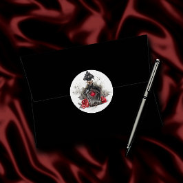 Adesivo Gótica Frasco de Perfume Vitoriano de Moda Vitoria