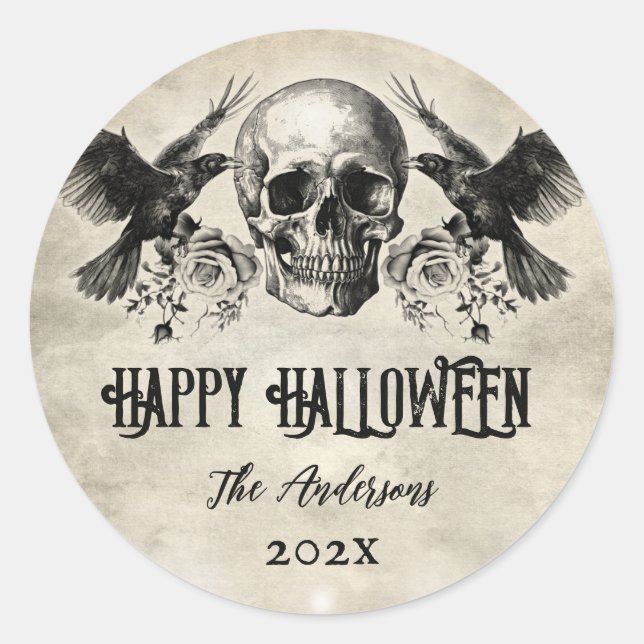 Adesivo Gótica rosa (Frente)