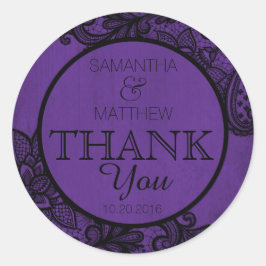 Adesivo Gótico Roxo Roxo Roxo Rótulo