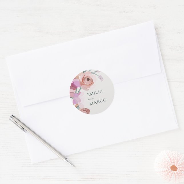 Adesivo Gouache Blossoms Sticker (Envelope)