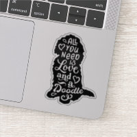 Gourenço Bonito Labradoodle Love Sticker