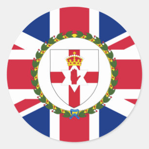 Adesivo Governador Da Irlanda Do Norte, Bandeira Do Reino 