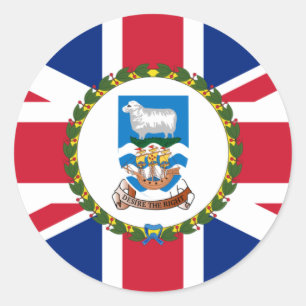 Adesivo Governador das Ilhas Falkland, Reino Unido