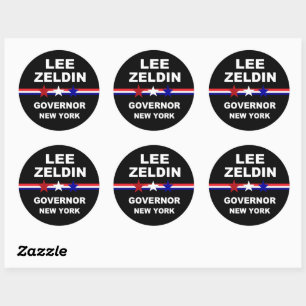 Adesivo Governador Lee Zeldin Nova Iorque 2022