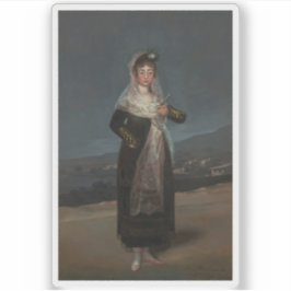 Adesivo Goya - Retrato da Marquesa de Santiago