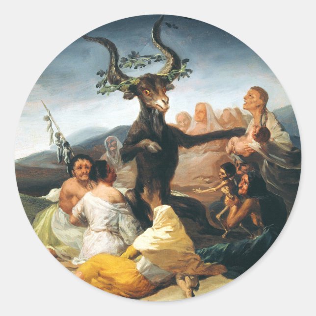 Adesivo Goya Witches Sabá (Frente)