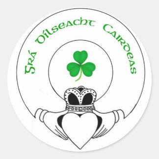 Adesivo gra, dilseacht, cairdeas claddah