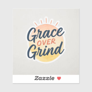Adesivo Grace Over Grind - FaithFuel Vinyl Sticker | Inspi