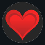 Adesivo Gradações VERMELHO AMOR CORAÇÃO   texto e ideias<br><div class="desc">Corações bonito Compostos por EDDA Fröhlich / EDDArt | Sentimento feliz por presentes apaixonados | para mais produtos e Designs,  contacte-me: contact@eddart.de ou veja aqui: www.zazzle.com/prettypatternarts* e aqui: www.zazzle.com/eddartshop* e aqui: www.zazzle.de/eddartiful*</div>