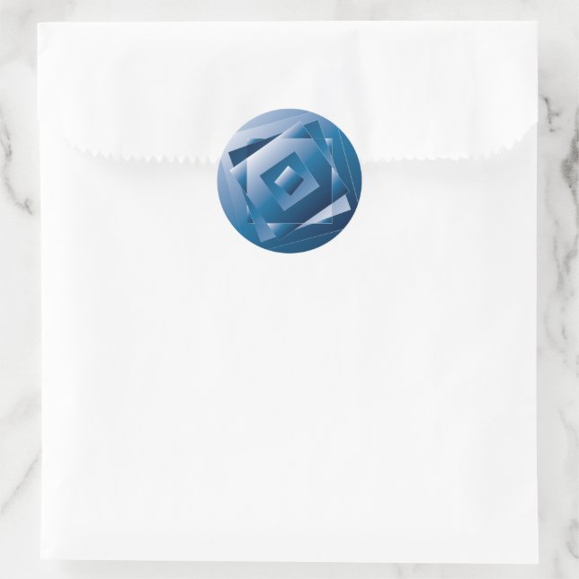 Adesivo gradiente azul 1 (Bolsa)