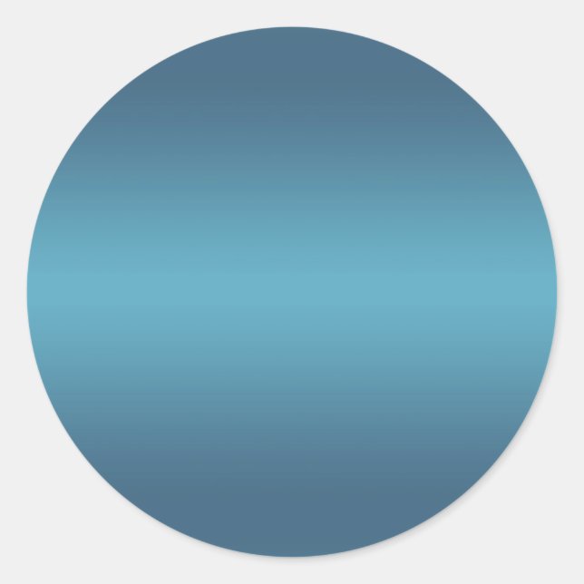 Adesivo Gradiente Azul Teal - Modelo de Turquesa Personali (Frente)